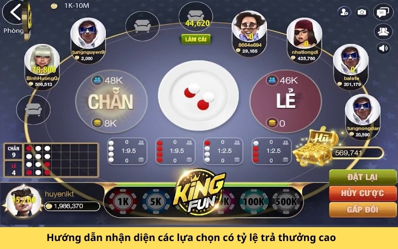 Hướng dẫn nhận diện các lựa chọn có tỷ lệ trả thưởng cao