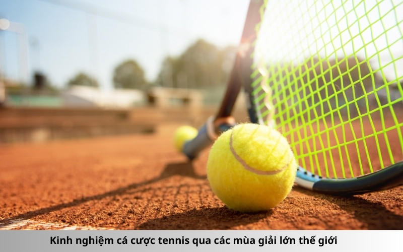Kinh nghiệm cá cược tennis qua các mùa giải lớn thế giới